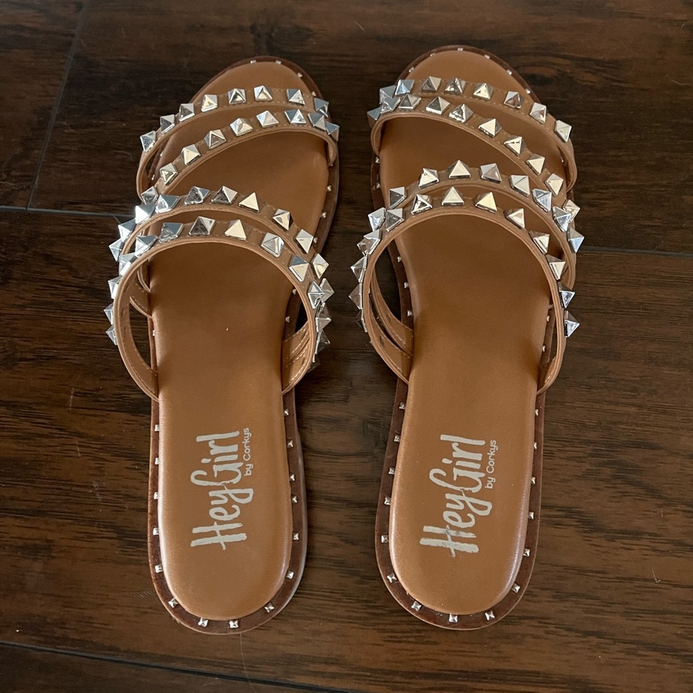 Rhinestone sandals